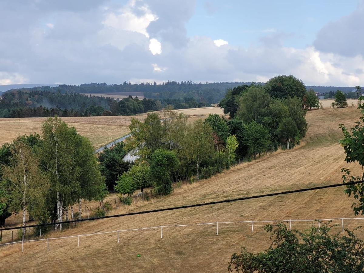 Apartamento Ruheidylle Weitblick Kleinich Exterior foto