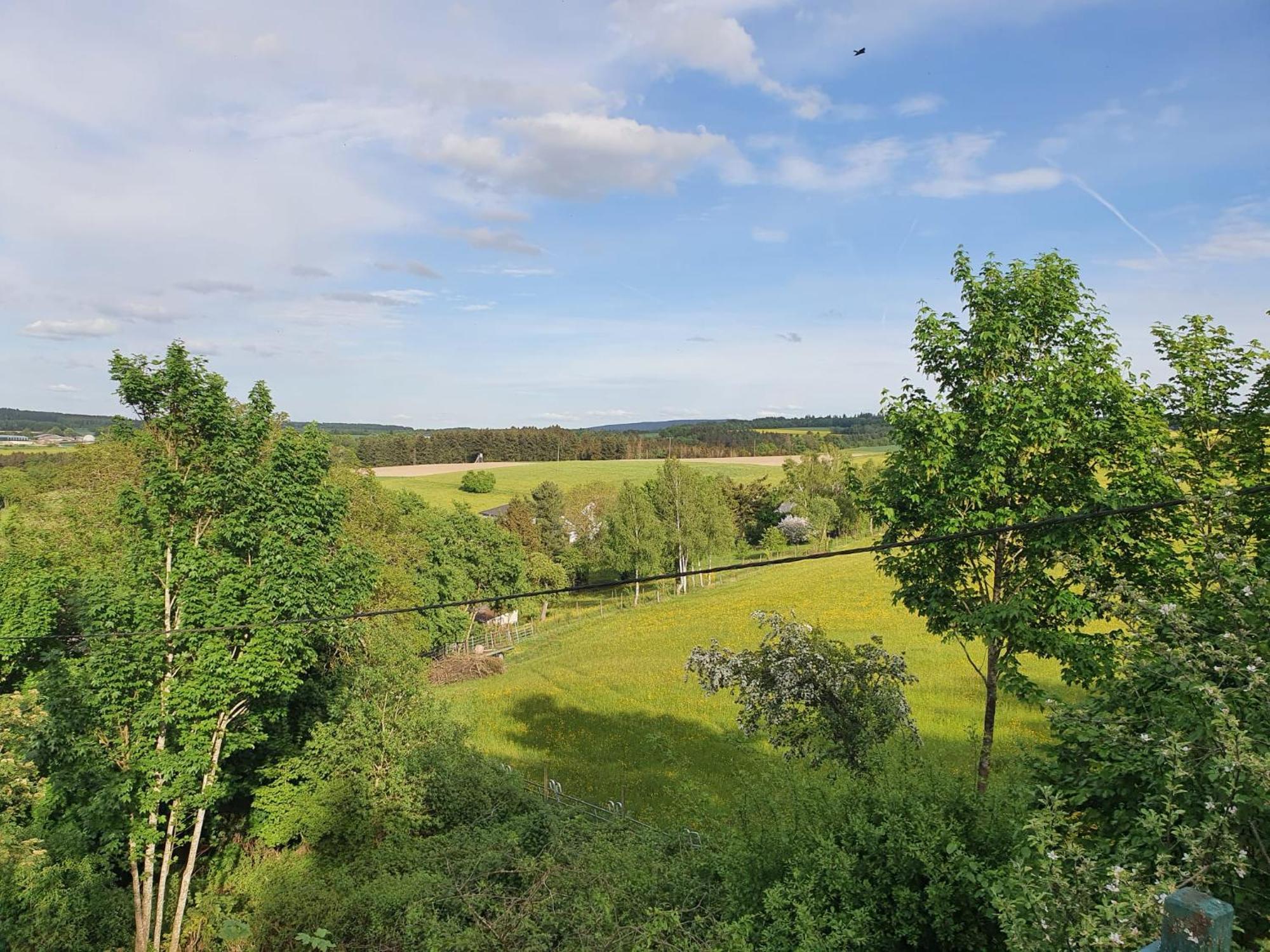 Apartamento Ruheidylle Weitblick Kleinich Exterior foto